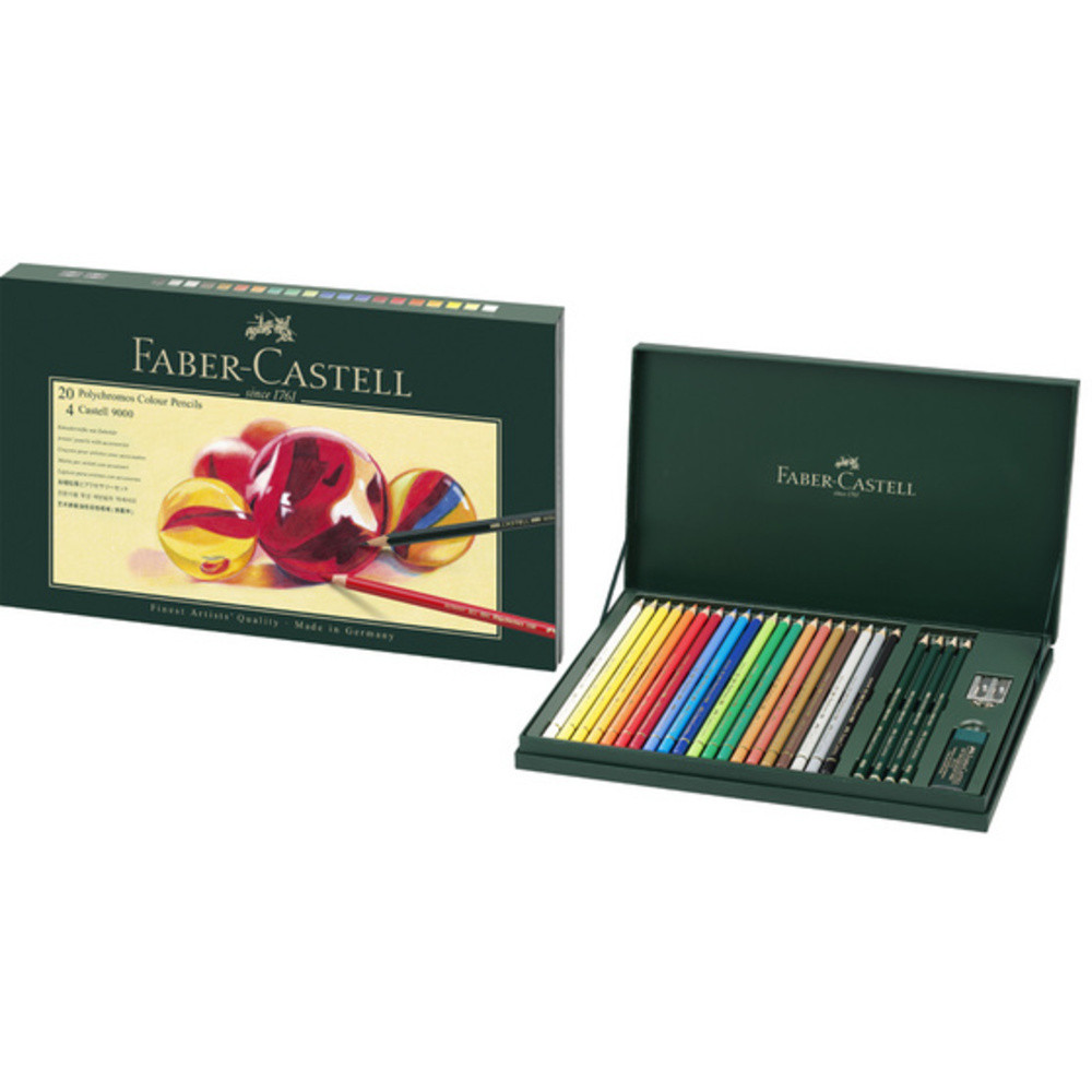 Crayon de couleur POLYCHROMOS, étui cadeau