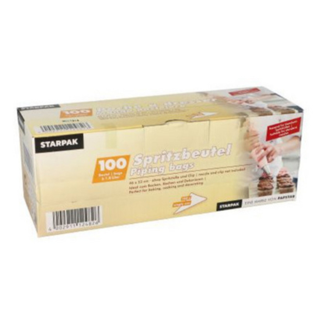 STARPAK Poche  dresser en PEBD, transparent, 2,6 l