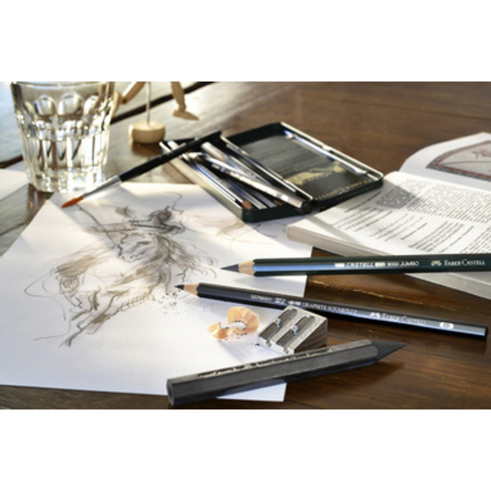Set crayons PITT GRAPHITE, étui de 26 pièces