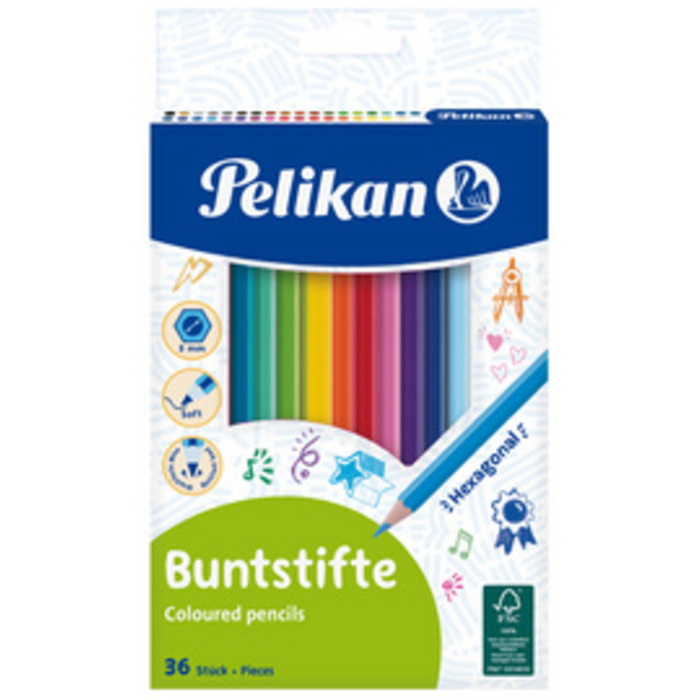 Pelikan Crayons 36x - vue 2