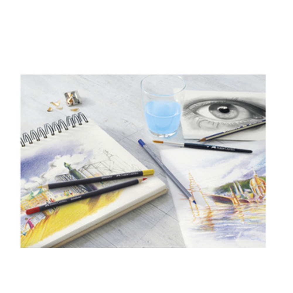 Crayon GOLDFABER Aquarelle, boîte métal de 36
