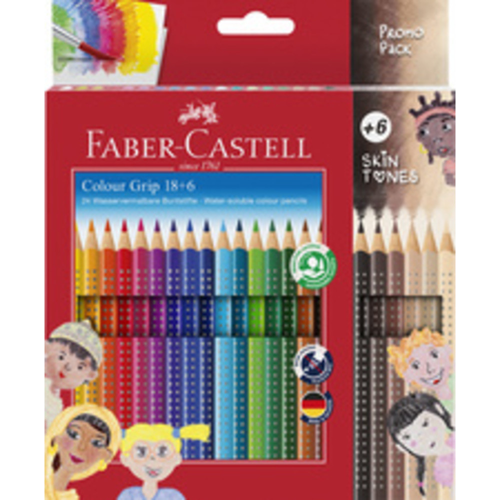 Crayon de couleur Colour GRIP, étui promo