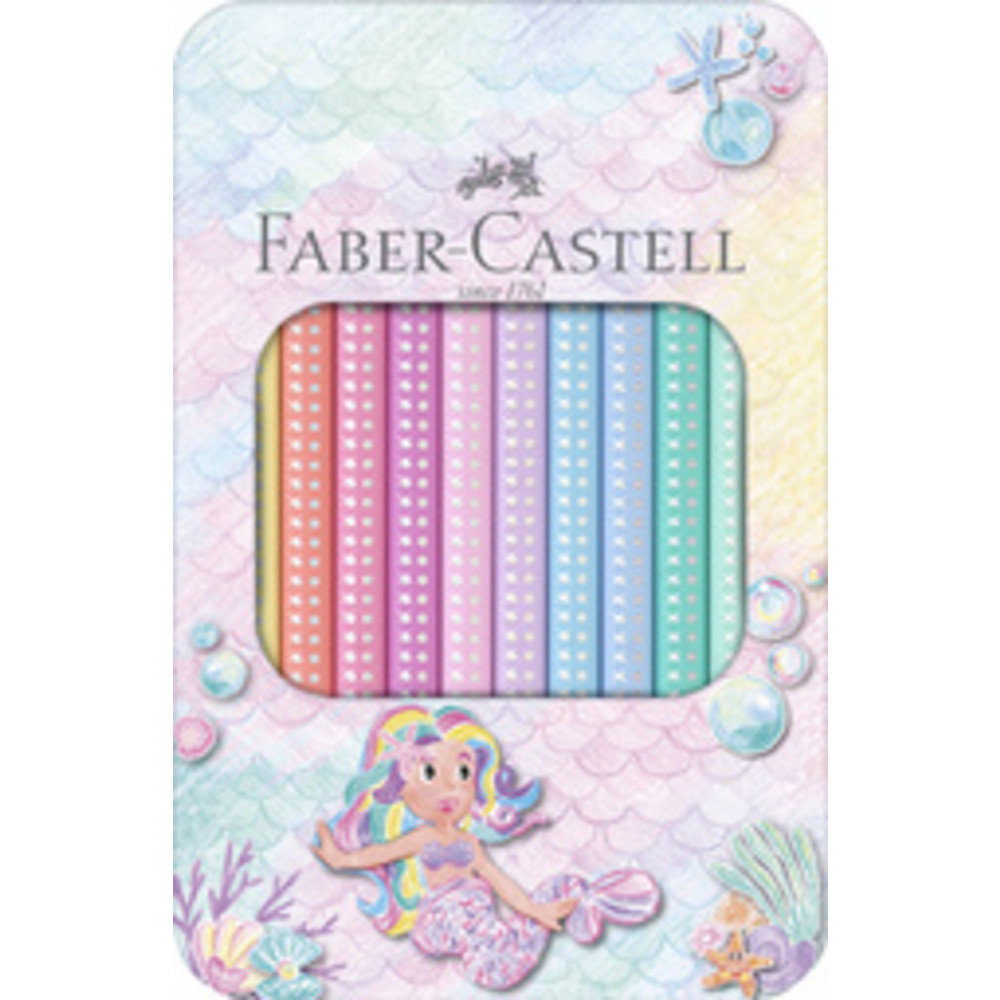 Crayon de couleur Jumbo SPARKLE, étui de 10