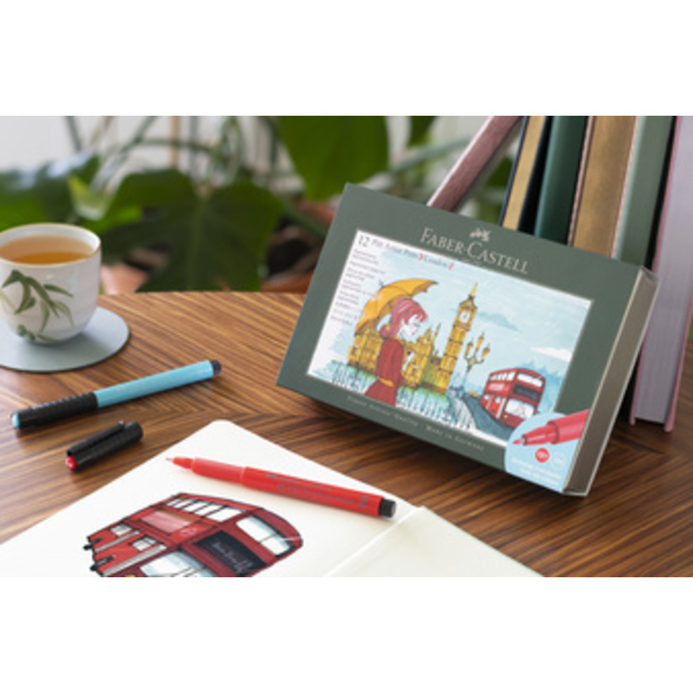 Feutre PITT artist pen, set de 12 London