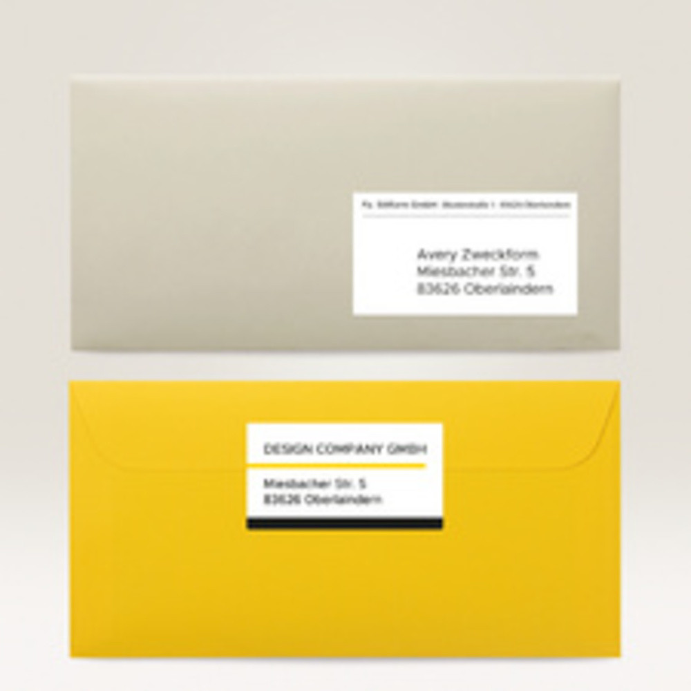 Etiquette d'adresse jet encre,63,5 x 29,6 mm