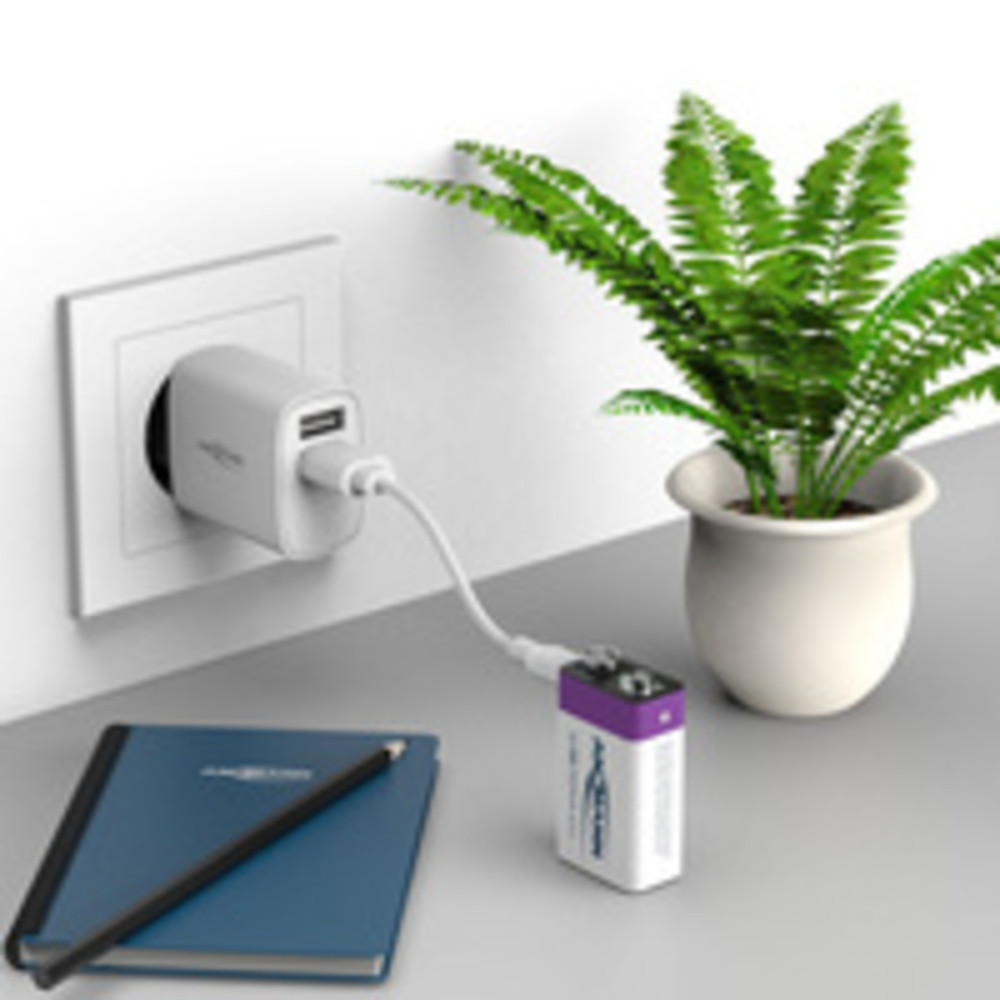 Pile Li-Ion E-Block avec prise USB-C femelle