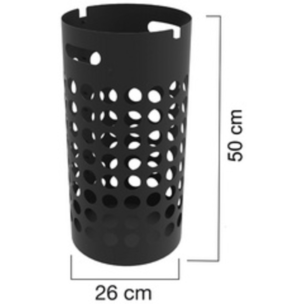 Porte-parapluie SLIM, en plastique, noir