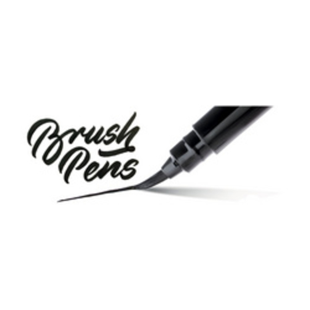 rts Stylo pinceau Brush Pen, corps noir