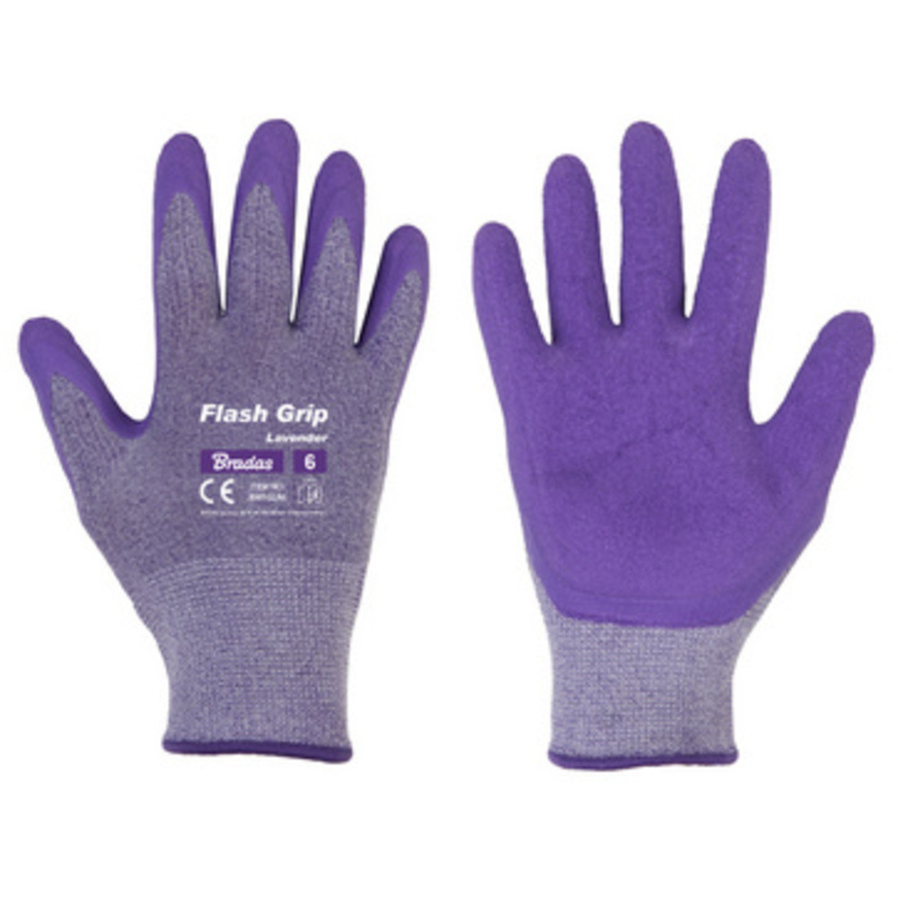 Gants de jardinage femme Flash Grip Lavender, M