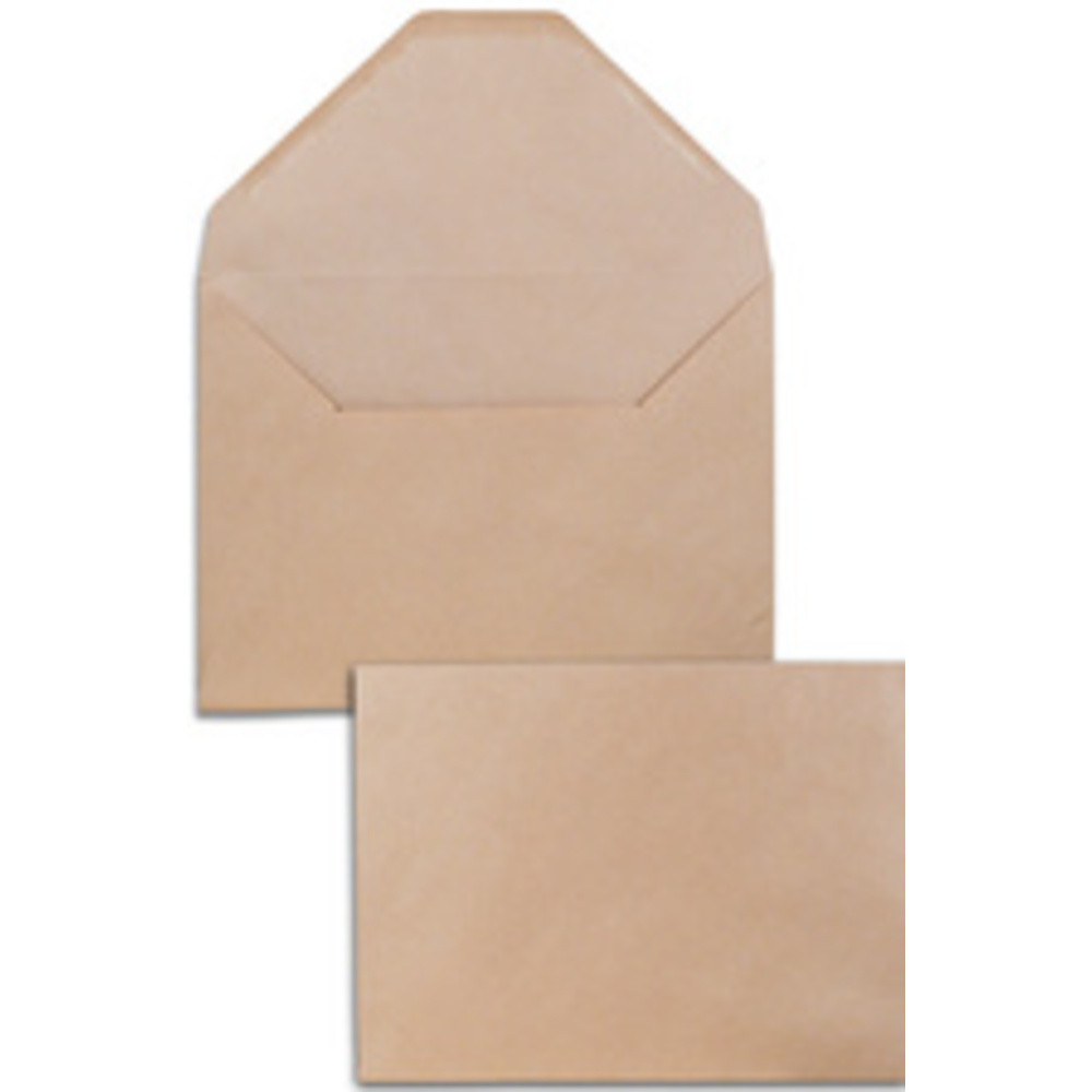 Enveloppes administratives, C6, 114 x 162 mm, bulle