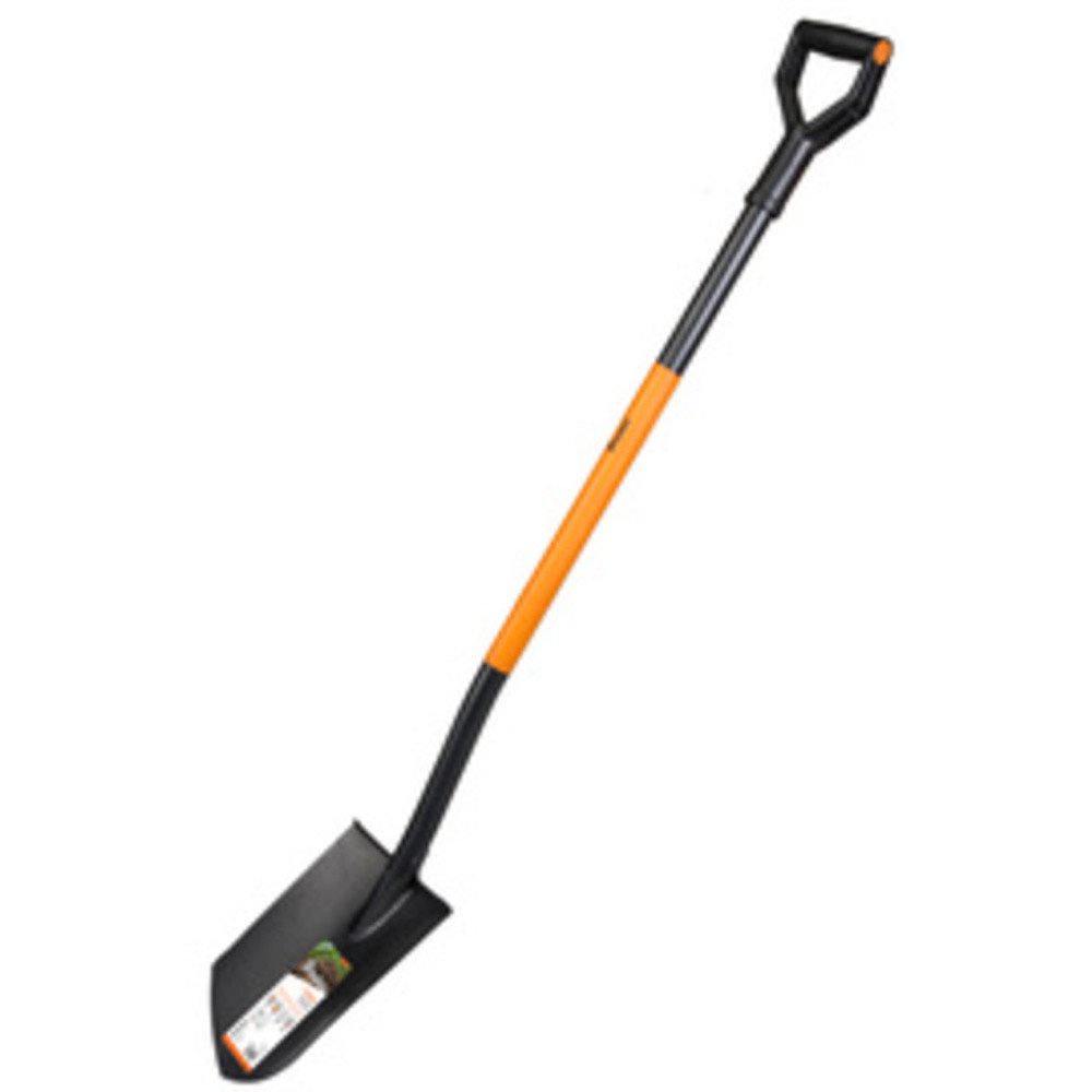 BRADAS Bche pointue, longueur : 1.250 mm, noir/orange