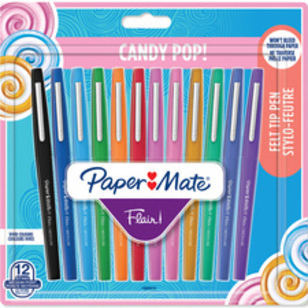 Stylo feutre Flair 'Candy Pop', étui de 24