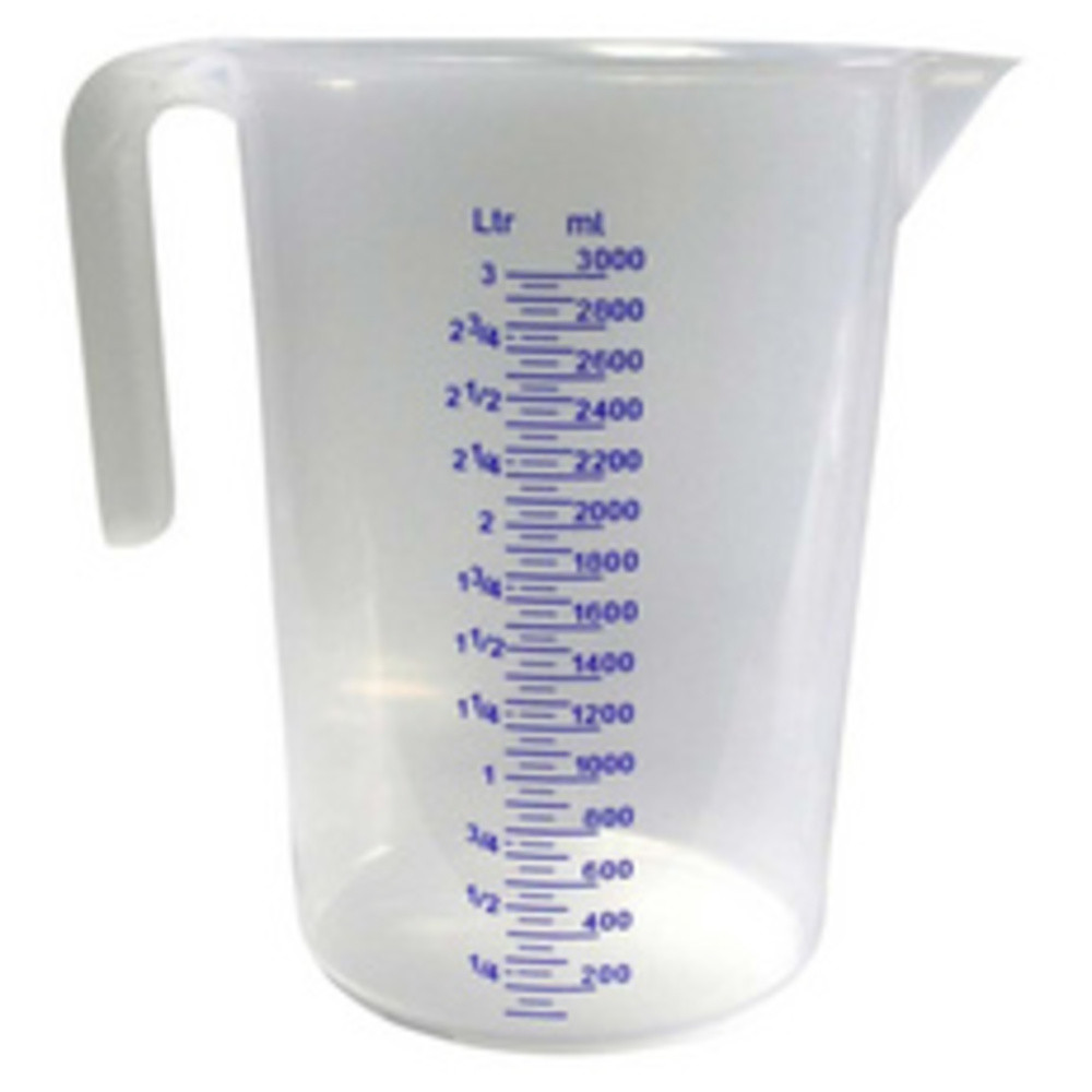 IWH Pichet gradu, contenu: 3 litres, transparent