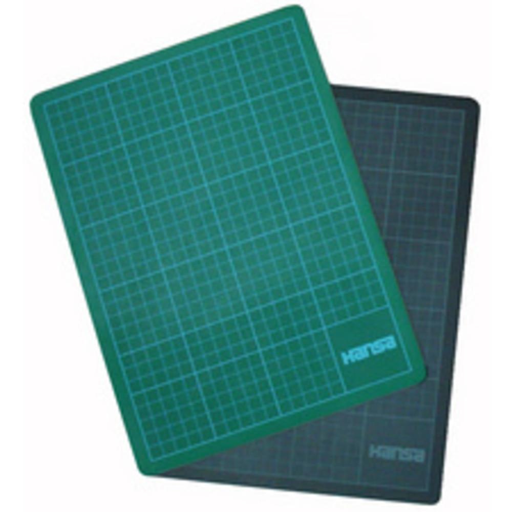HANSA Tapis de coupe 'Cut-Mat', PVC, 600 x 450 mm, vert
