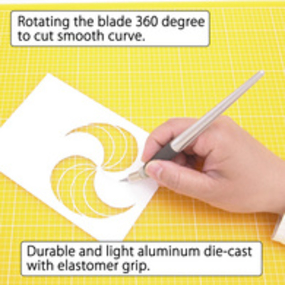 NT CUTTER graphique SW-600GP, en aluminium