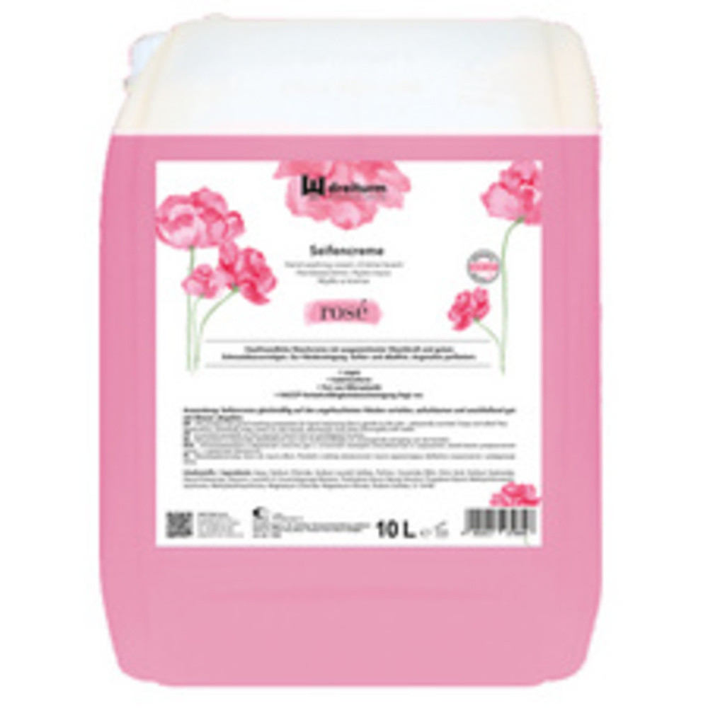 DREITURM+savon+liquide+rose,+bidon+de+10+litres