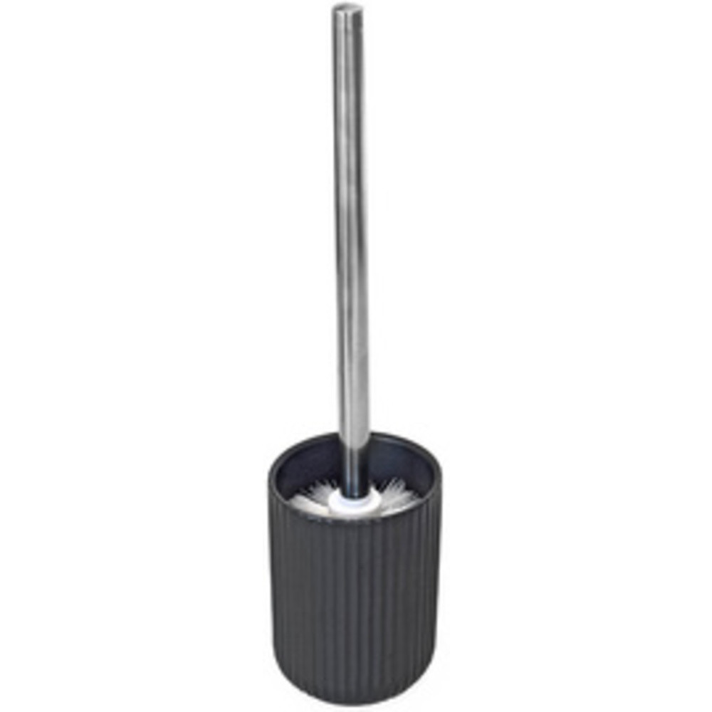 PEGGY PERFECT Kit toilettes, bac rond, céramique, noir