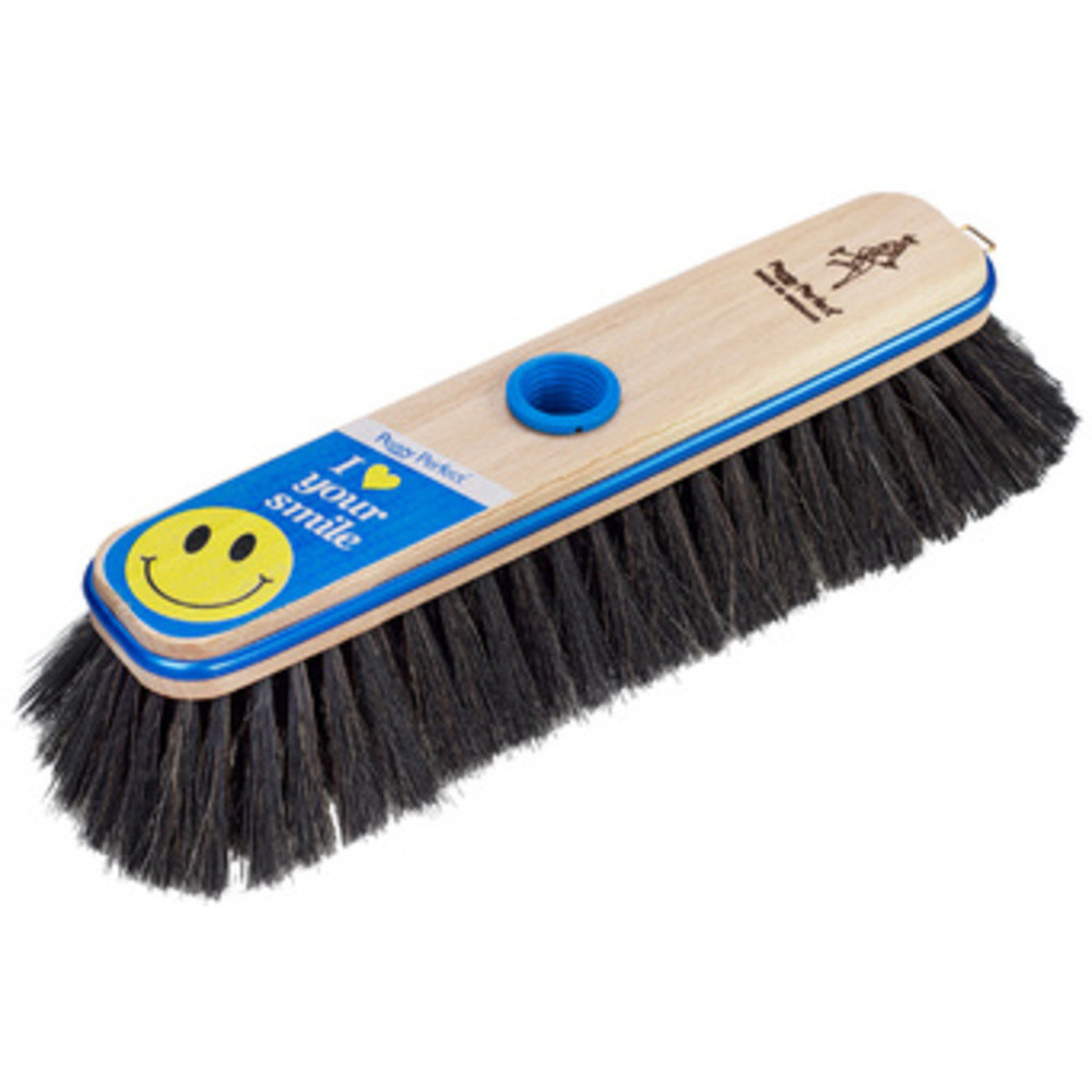 PEGGY PERFECT Balai 'I love your smile', bois, 280 mm