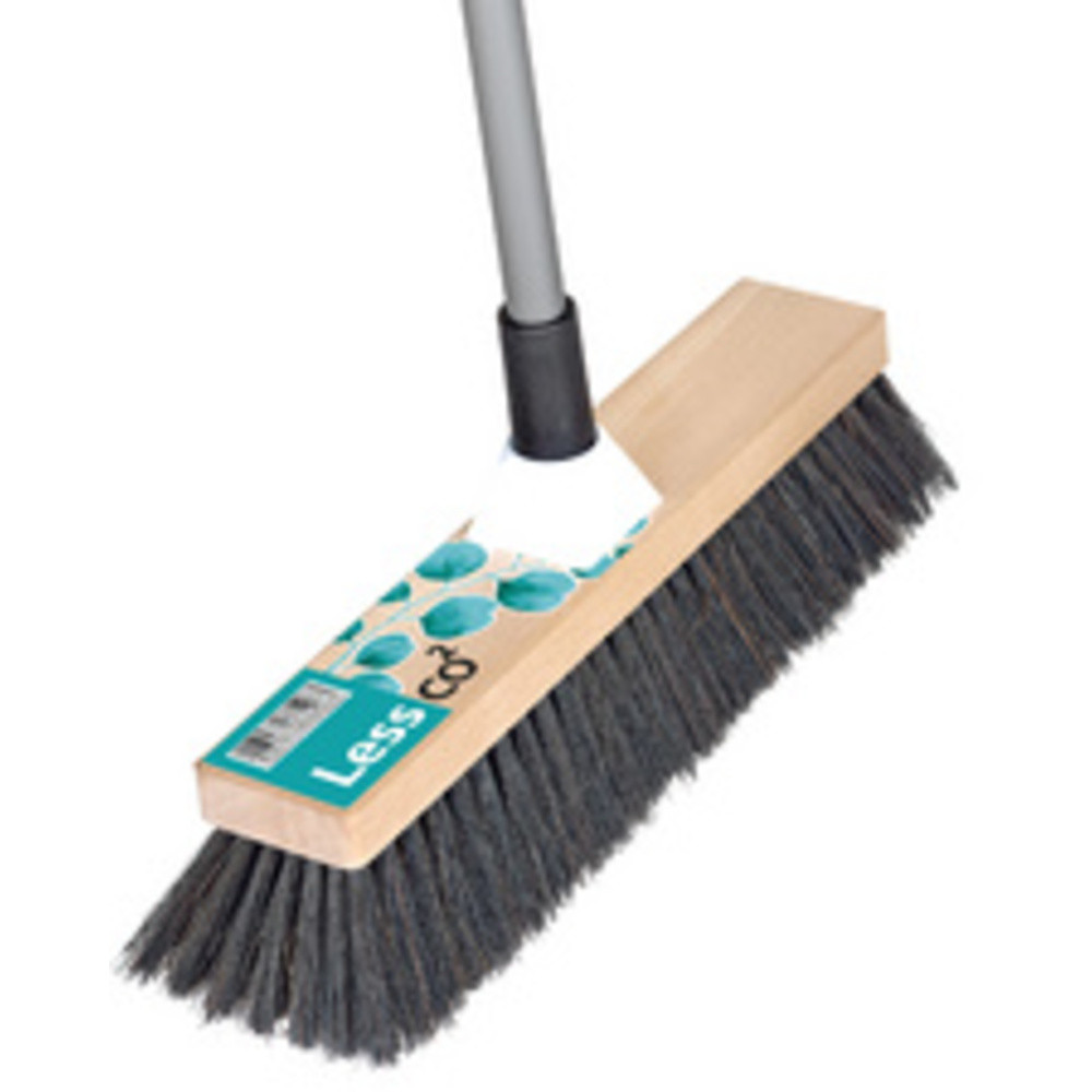 PEGGY PERFECT Balai avec manche 'LessCO2', en bois