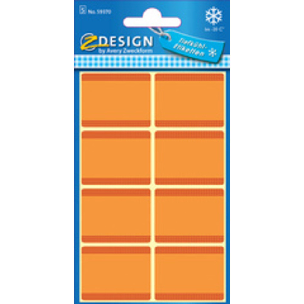 ZDesign Etiquettes de congélation HOME,blanc