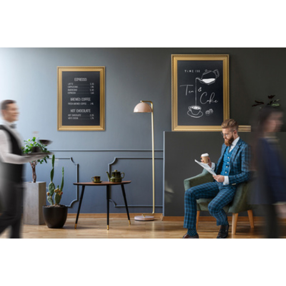 SECURIT Ardoise murale GOLD BOARD, 630 x 835 mm