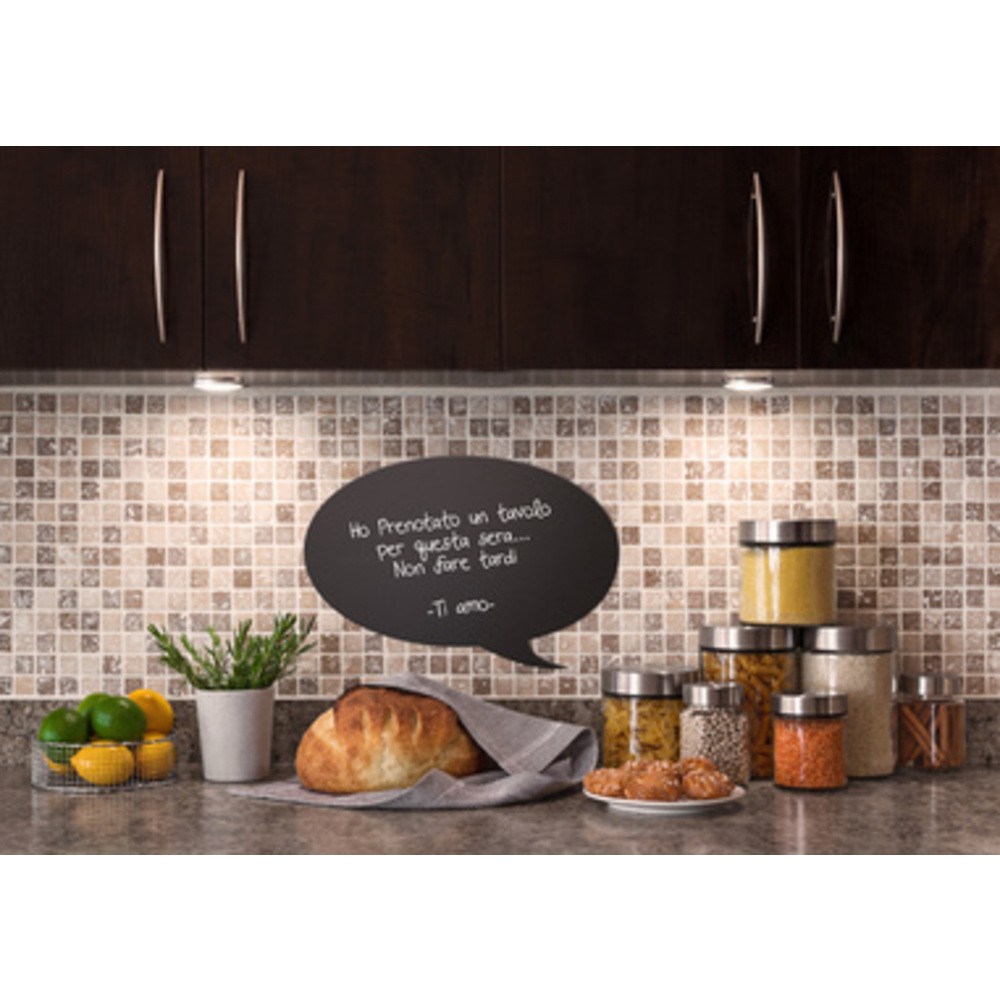SECURIT Ardoise murale SILHOUETTE 'Bulle'