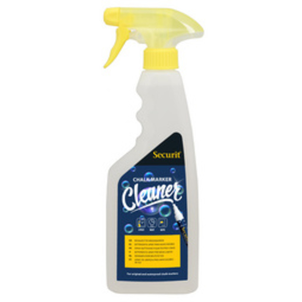 SECURIT Spray nettoyant CLEANER, pour feutres-craies, 500 ml