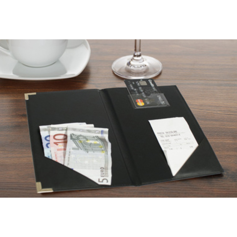 SECURIT Pochette pour additions CLASSIC, noir