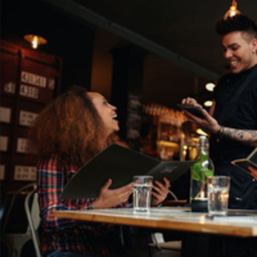 SECURIT Protège-menus RIO COUVERTS, A4, noir