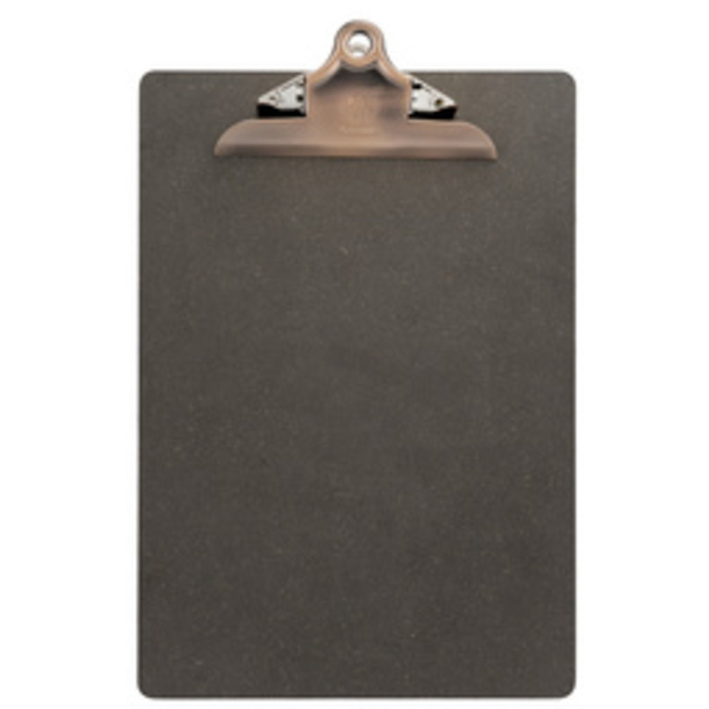 Porte-menu à pince, A4, en bois, marron