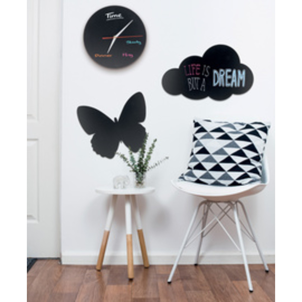 SECURIT Ardoise murale SILHOUETTE 'Nuage'