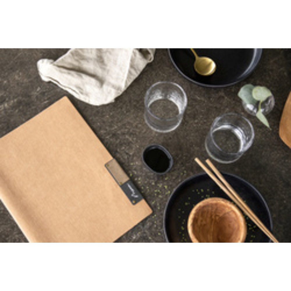 SECURIT Protège-menus 'Nature Collection', A4, noir