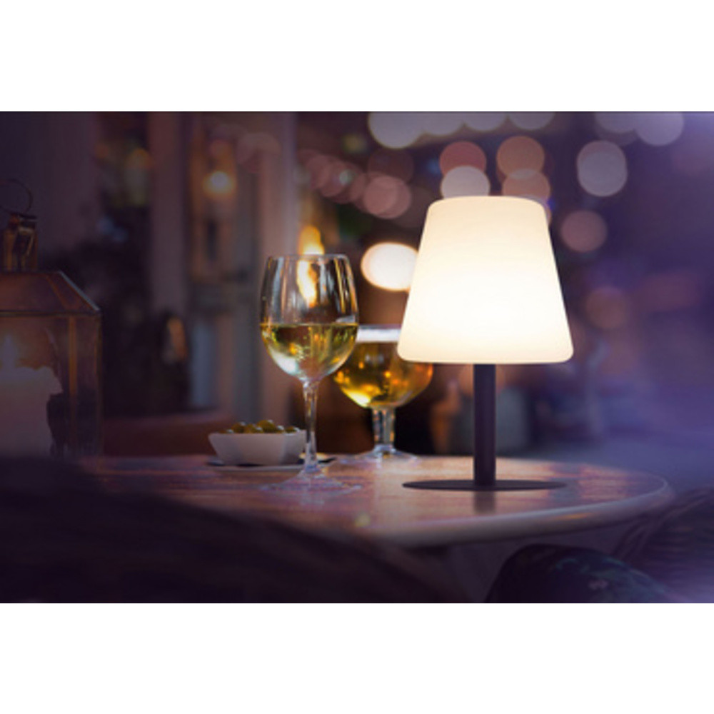 SECURIT Lampe de table à LED TABLE LAMP, noir