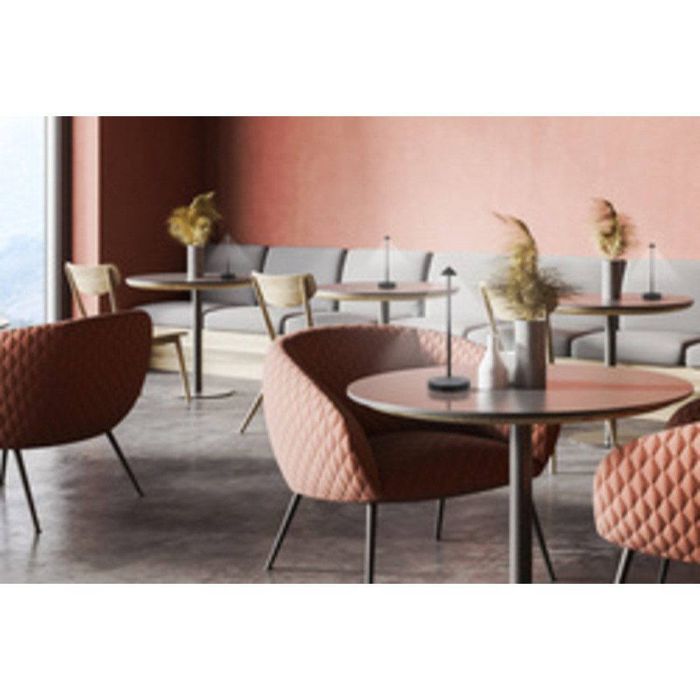 SECURIT Lampe de table à LED sans fil ANGELINA, blanc