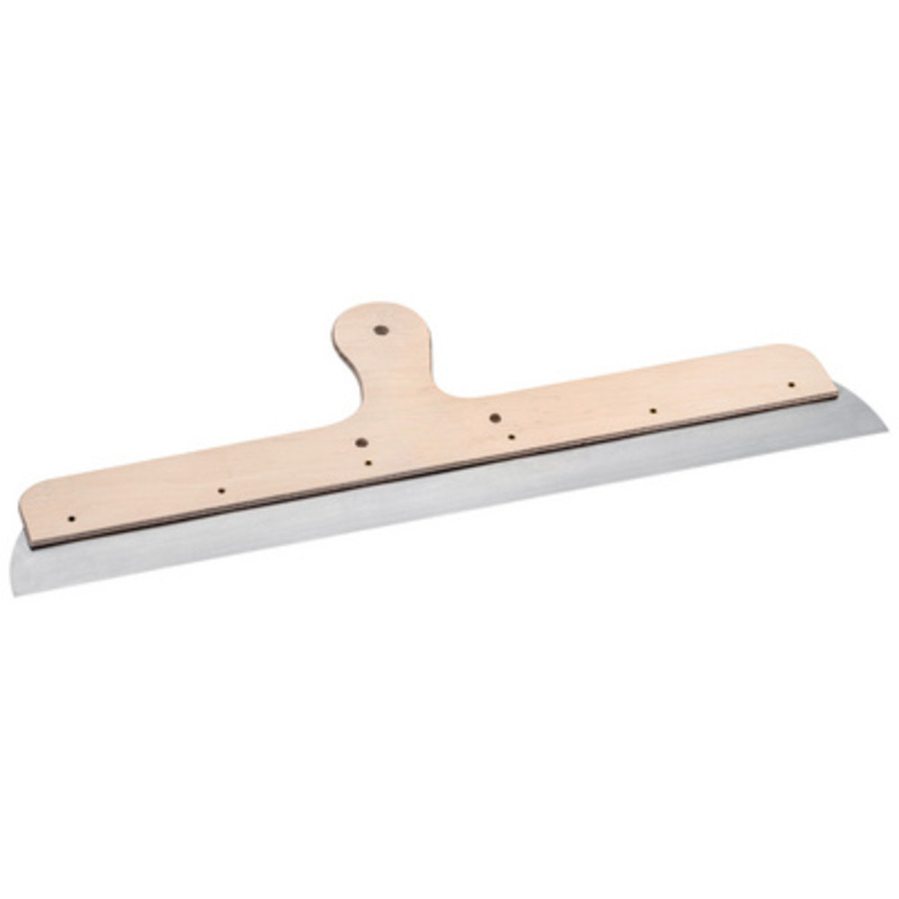 WESTEX Spatule pour faade en acier, poigne en bois, 600 mm