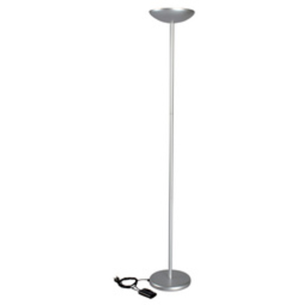 MAUL Lampadaire halogne MAULsky, dimmable, argent
