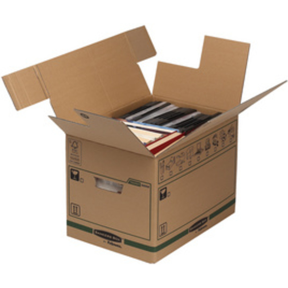 FELLOWES BANKERS BOX TRANSIT carton de dmnagement SmoothMo
