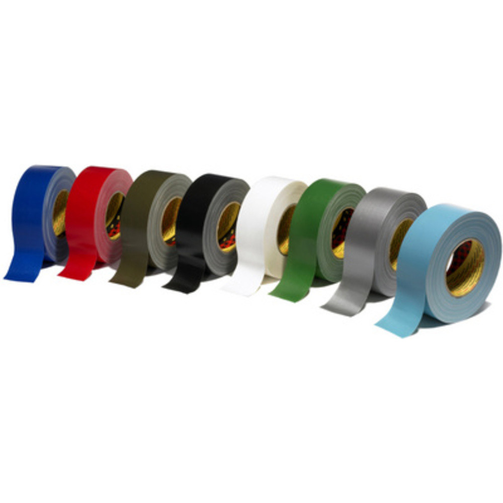 Premium Ruban adhésif toilé 389, 25 mm x 50 m, noir