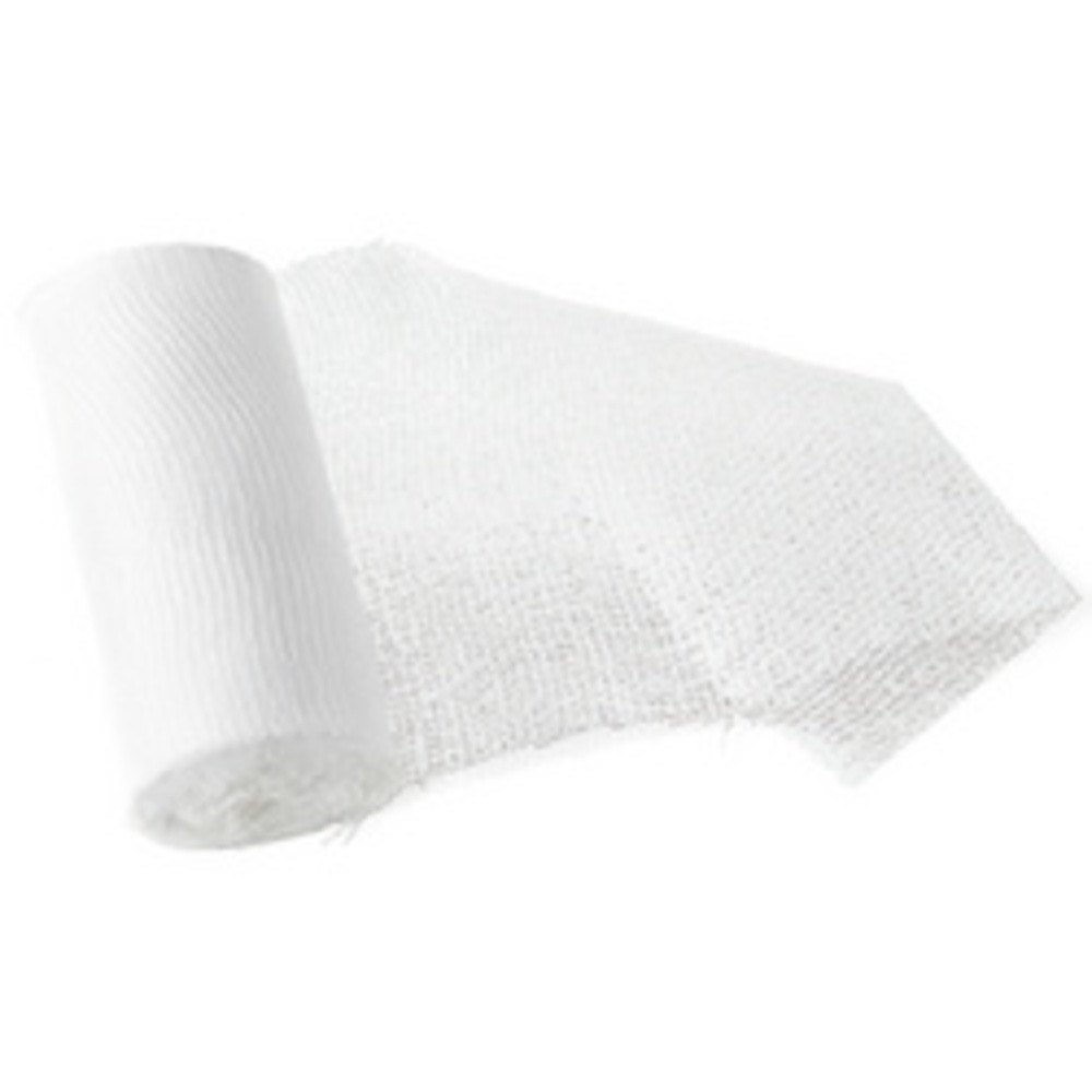 Bande de gaze élastique, blanc, 60 mm x 4,0 m, set de 2