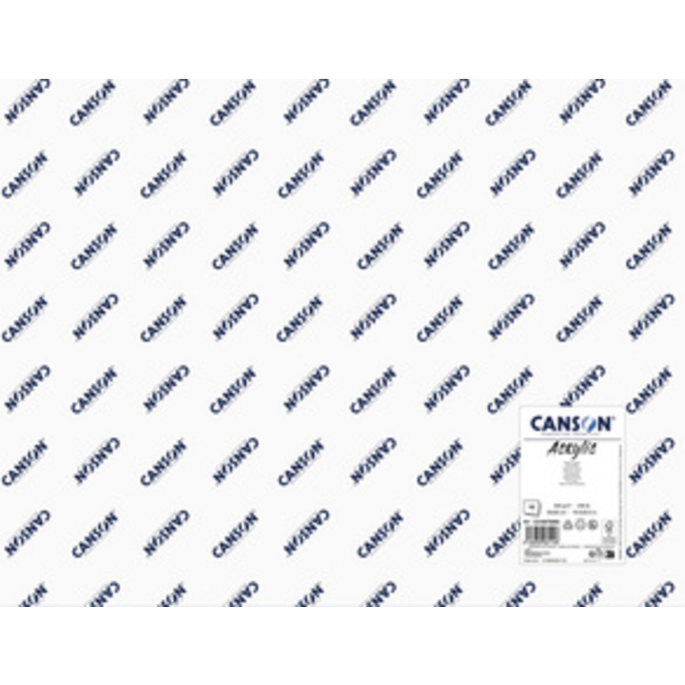 CANSON Papier à dessin 'Acrylic', 500 x 650 mm, 400 g/m2