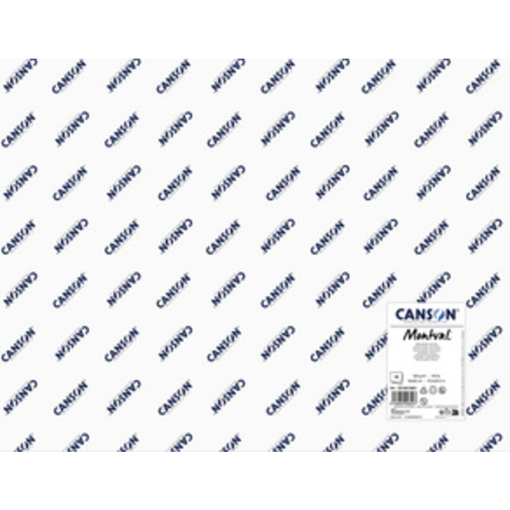 CANSON Papier aquarelle 'Montval', 200 g/m2, 500 x 650 mm