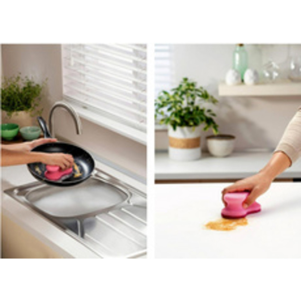 Scotch-Brite Éponge universelle Delicate Color Comfort, rose