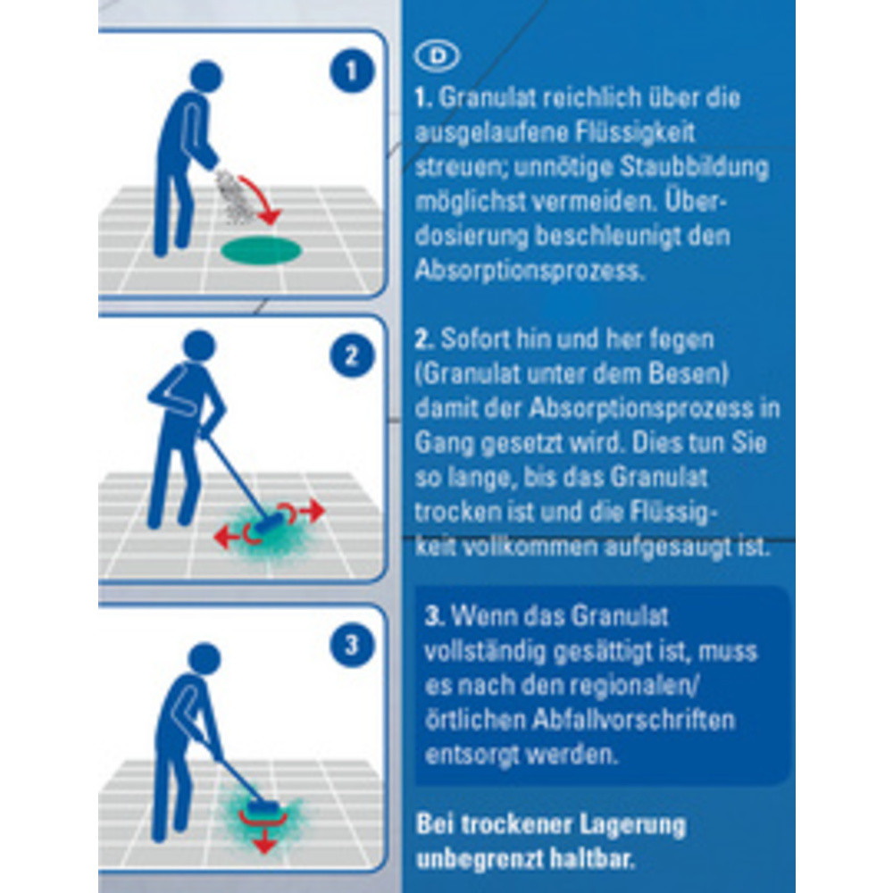 EASYABSORB Liant GRAIN FIN, attapulgite, 1,5 kg seau