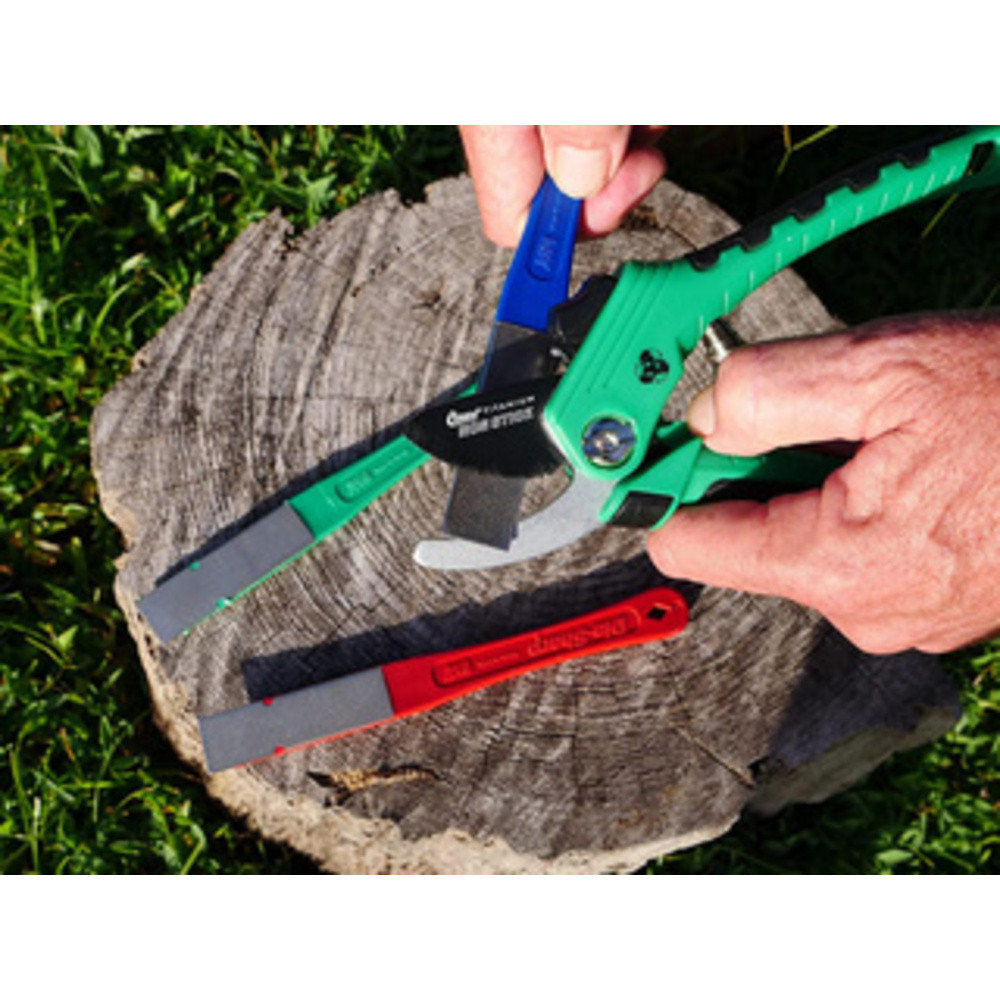 DMT Kit de limes plates diamant Dia-Sharp, kit de 3