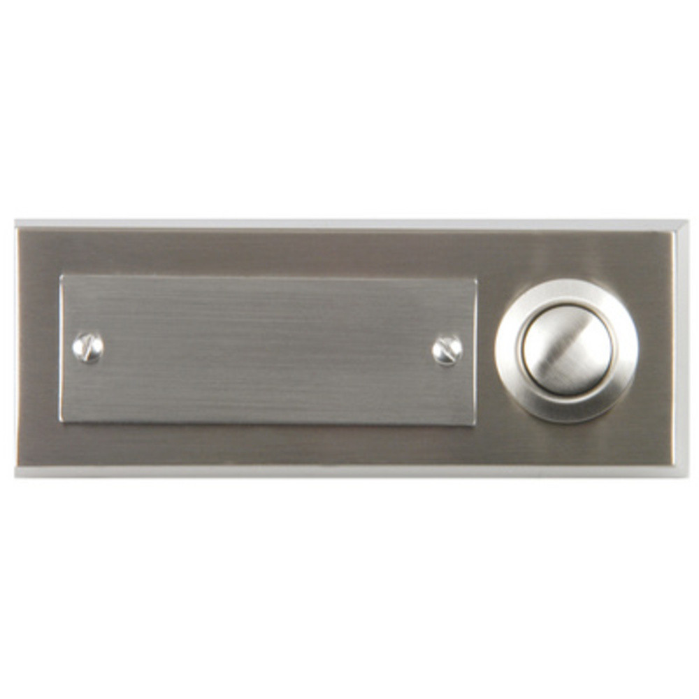 UNITEC ELEKTRO UNITEC Bouton pour sonnette, zinc moul, 1 bouton