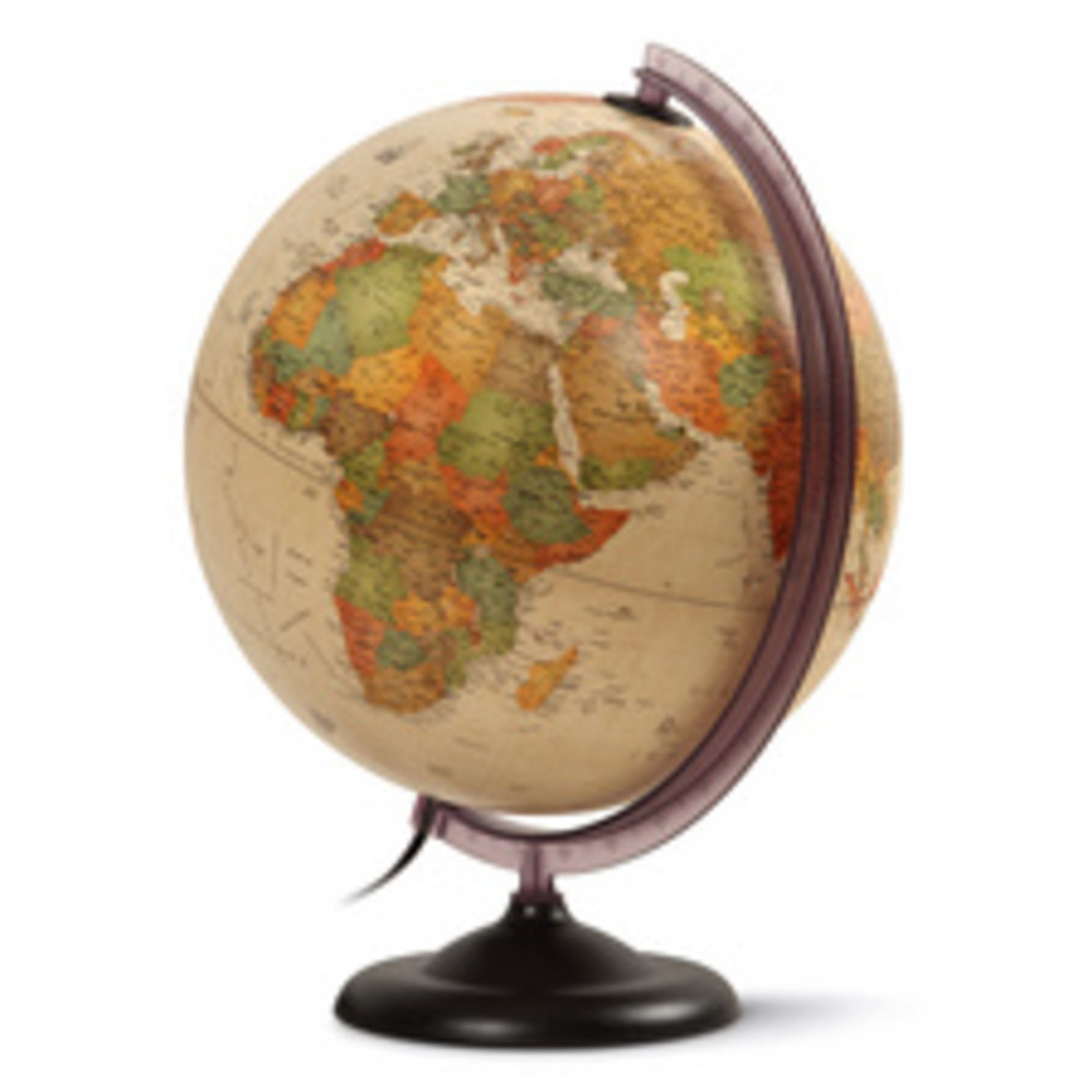 WONDAY Globe lumineux FIRST, 300 mm, texte francais