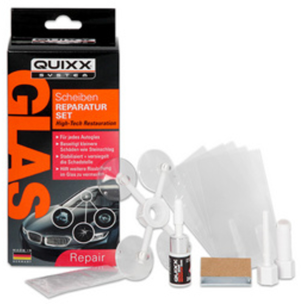 QUIXX Kit de rparation pour vitres, 7 pices