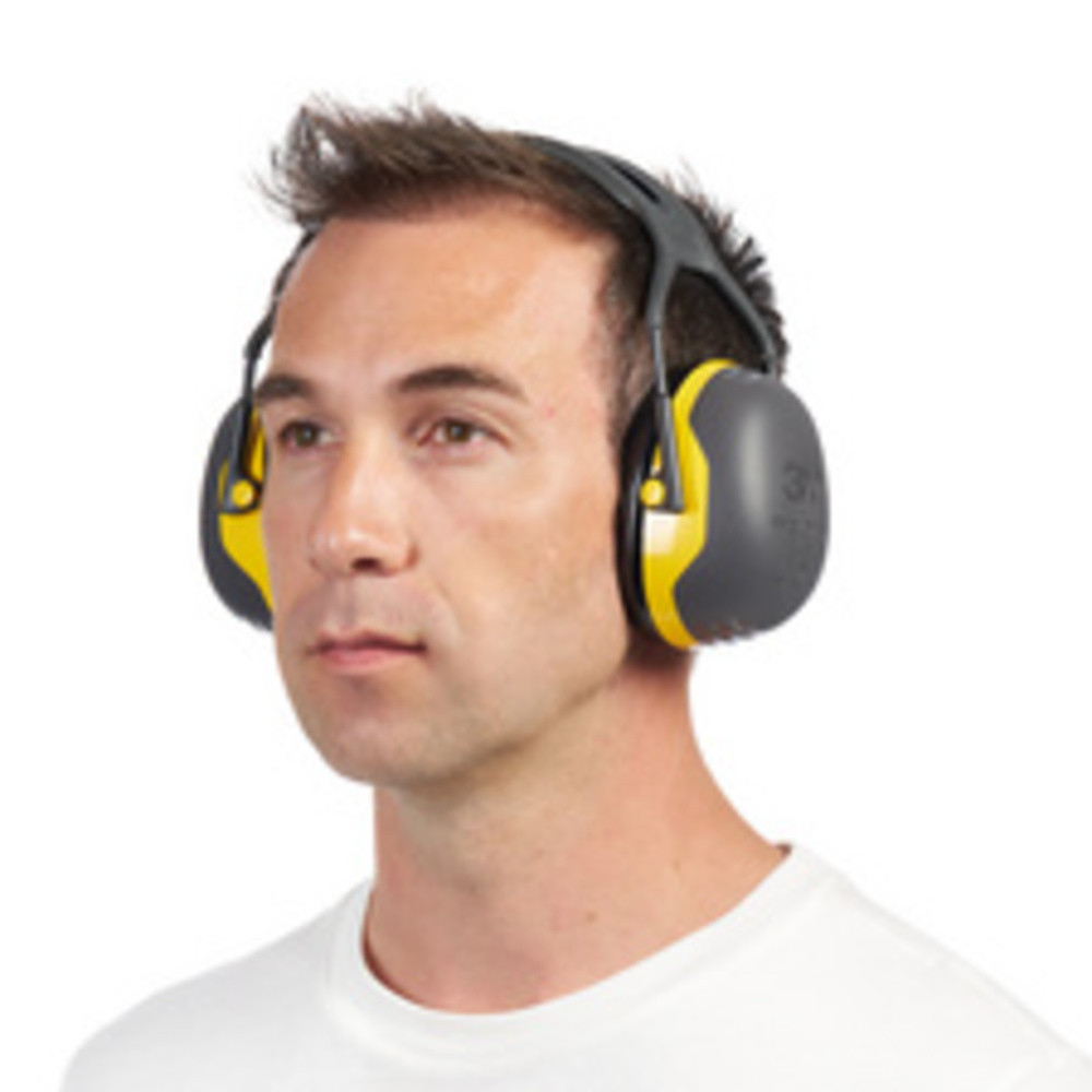 Peltor Casque antibruit confort X2A, noir/jaune