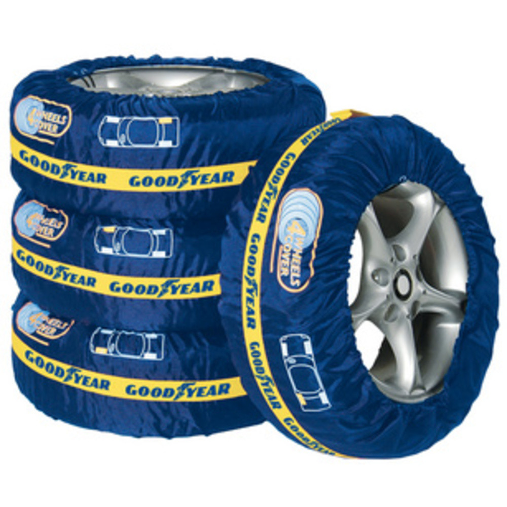 GOODYEAR Set de housses de protection pour pneus, 4 pices