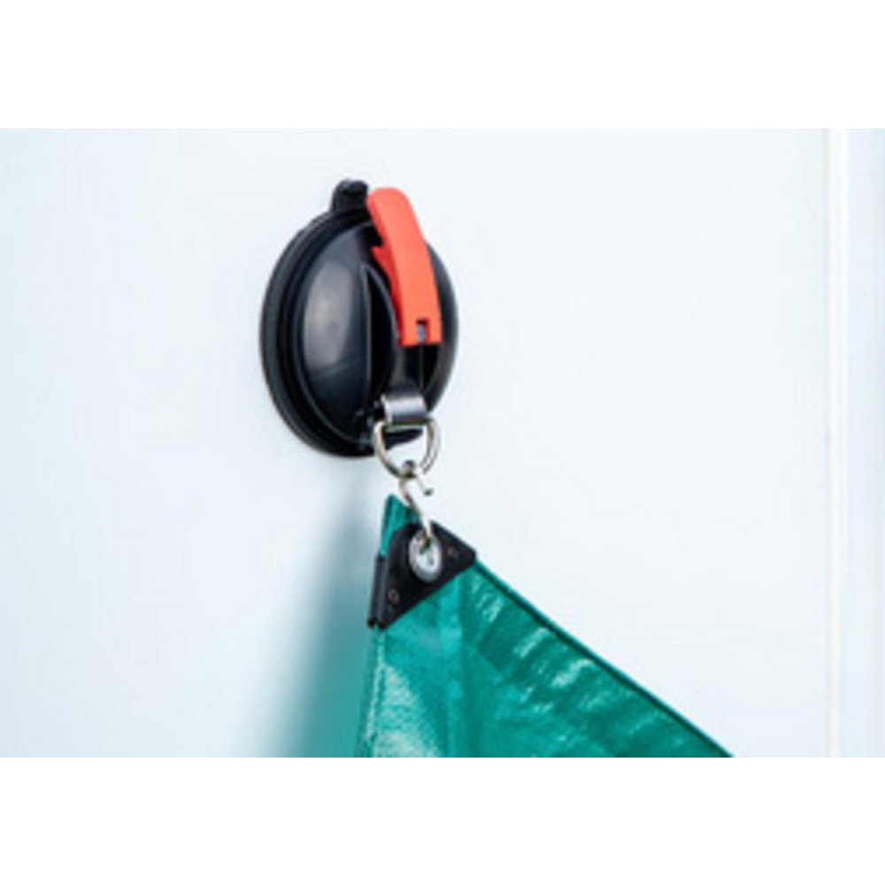 CARTREND Ventouse, capacité de charge : 10 kg, noir